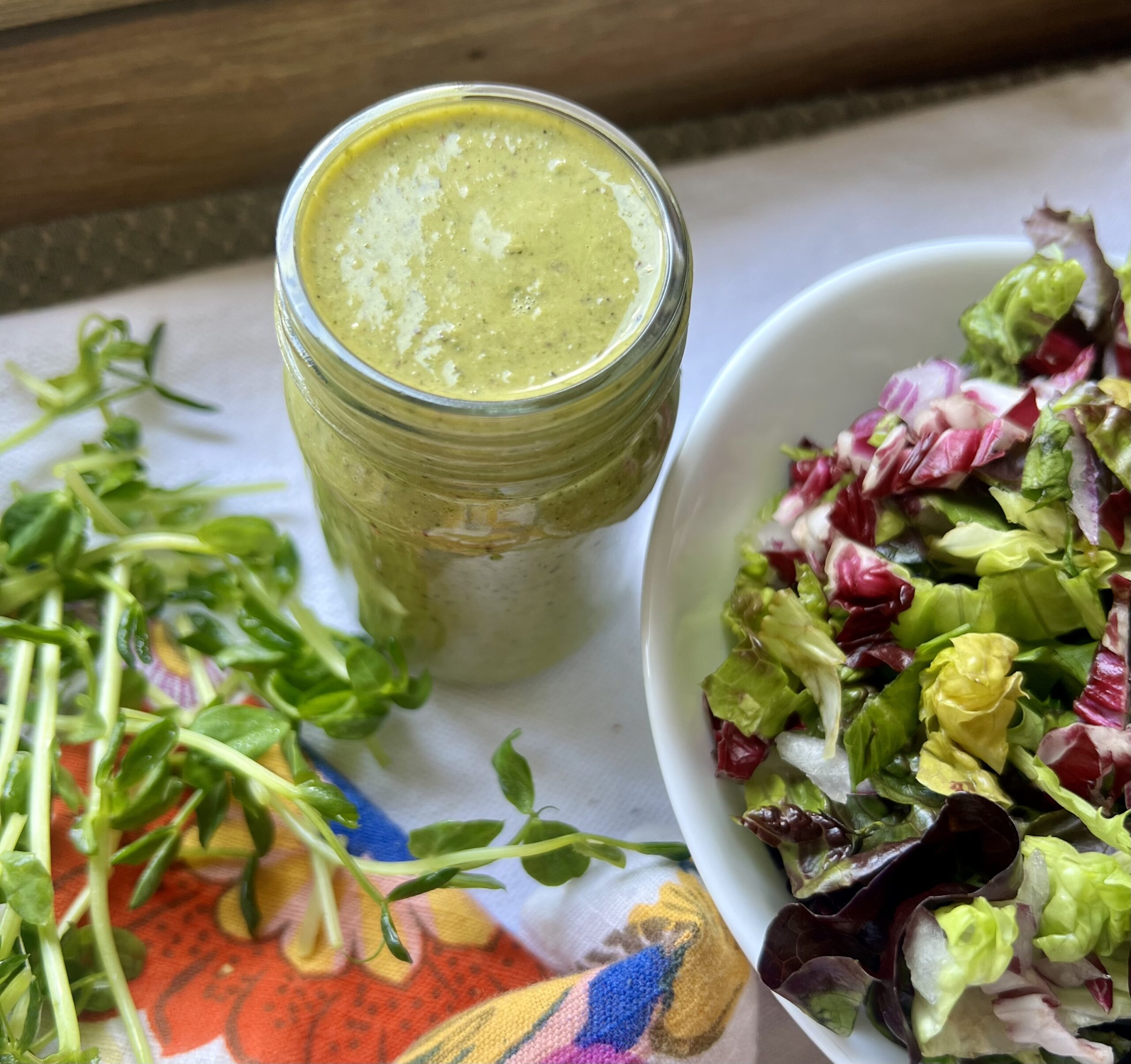 green tea salad dressing Burmese Tea Leaf Salad